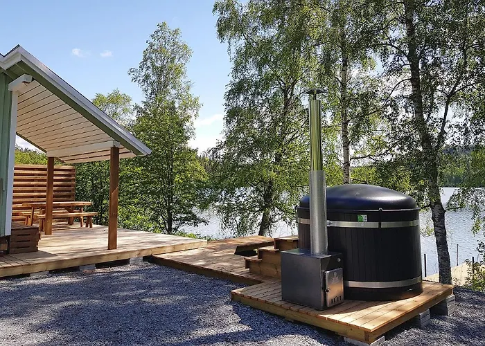 Lomamökit Evon Luonto, Aulangon Rantapiilo